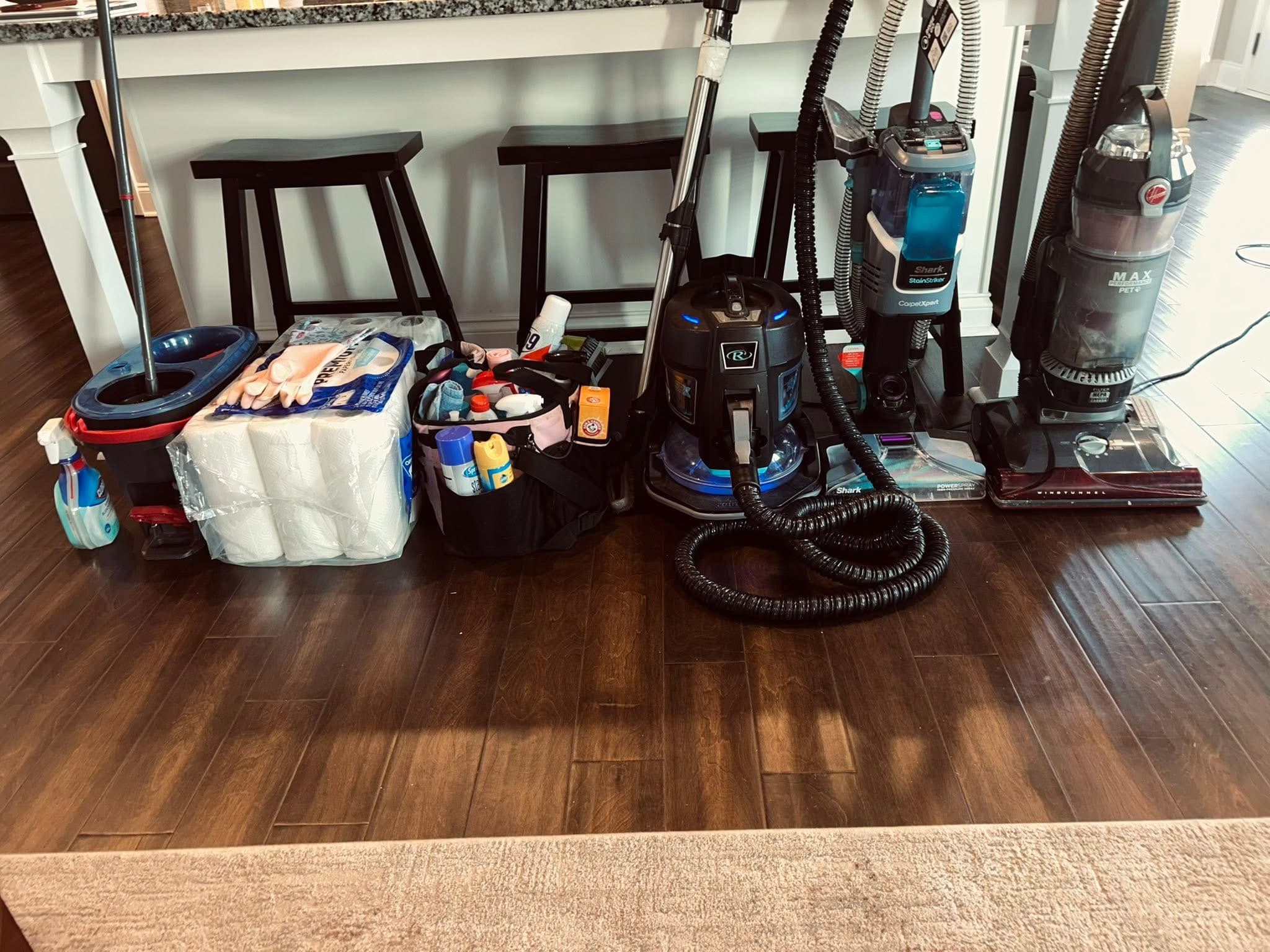 Clean Queen ATL professional equipment lineup