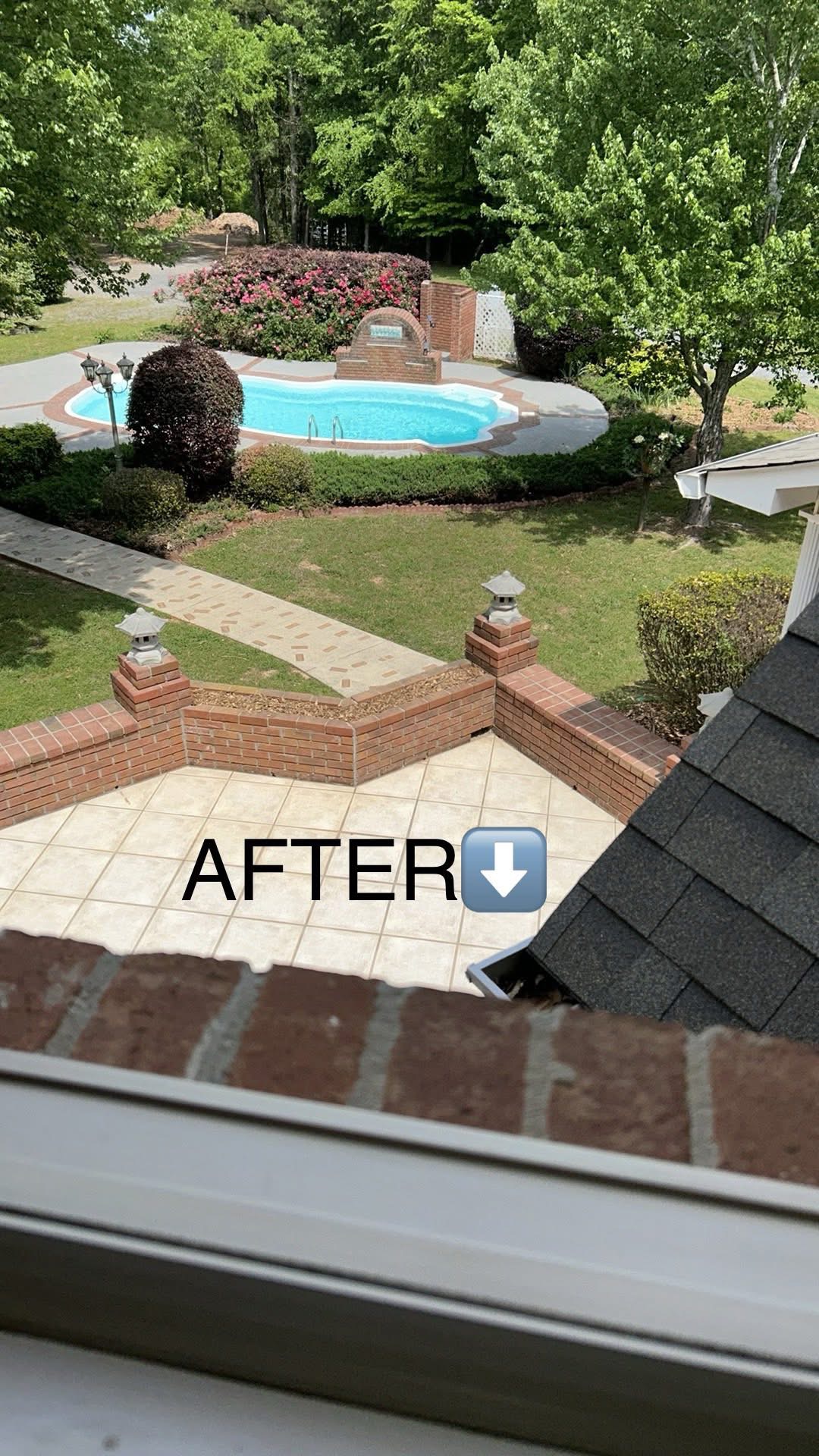 Window sill — After